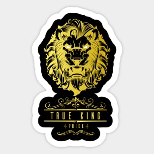 True King (Golden Edition) Sticker